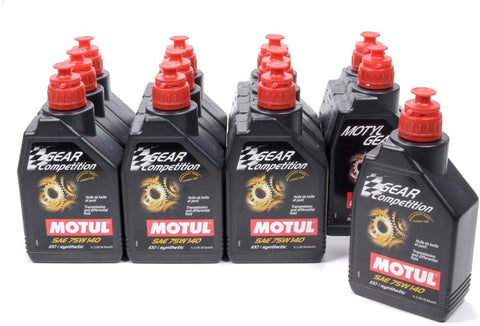 Motul 105779 75w140 Synthetic Gear Competition Oil, 1 Liter Bottle, 1 Pack