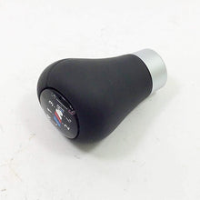 BMW (2001+) Shift Knob 6-speed ///M sport logo GENUINE Leather weighted