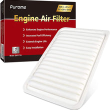 Puroma 1 Pack Replacement for Toyota Rigid Panel Engine Air Filter, CA10171, GP171, Camry Gas L4 (2007-2017), Venza Gas L4 (2009-2015)