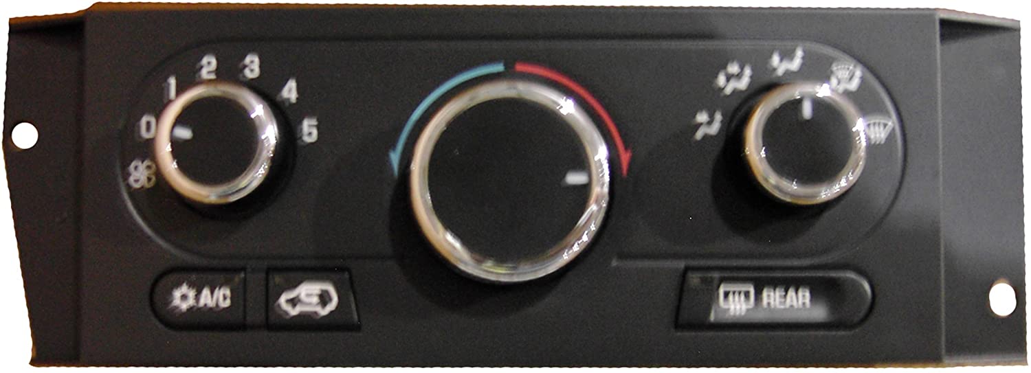 ACDelco 15-73533 GM Original Equipment Heating and Air Conditioning Control Panel with Rear Window Defogger Switch