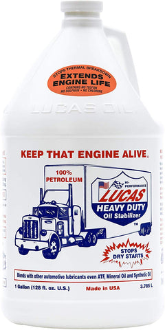 Lucas Oil 10002 Heavy Duty Oil Stabilizer, 1 Gallon