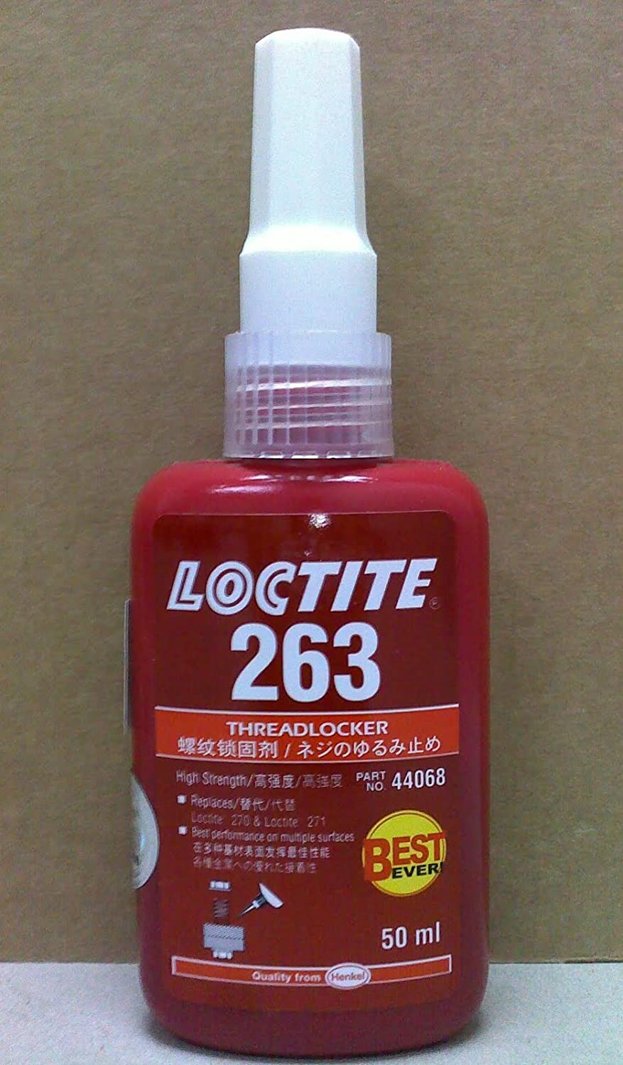 Loctite 44068 263 Threadlocker 50ml Replaces Loctite 270 Loctite 271