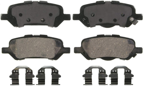 Wagner QuickStop ZD1402 Ceramic Disc Pad Set, Rear