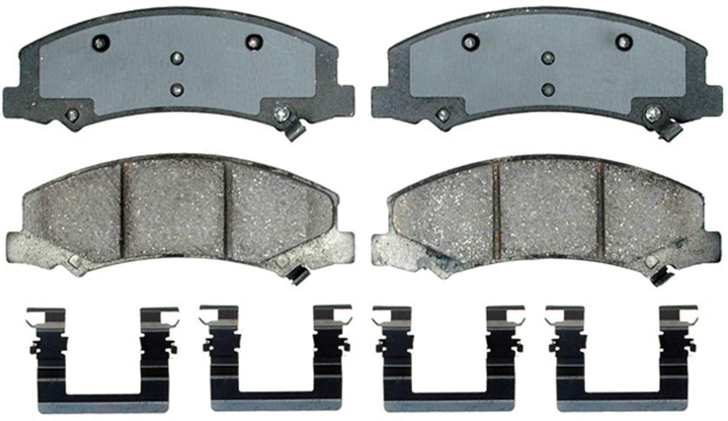 ACDelco 17D1159CH Professional Ceramic Front Disc Brake Pad Set