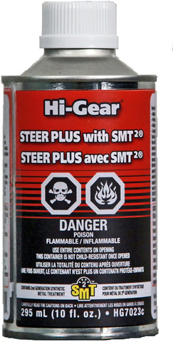 Hi-Gear HG7023c Steer Plus & Stop Leak, 10 fl. oz.