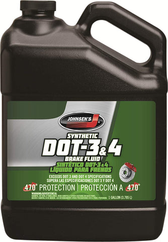Johnsen's 5012 Premium Synthetic DOT-4 Brake Fluid - 12 oz.