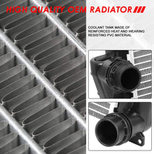13277 OE Style Aluminum Core Cooling Radiator Replacement for BMW X3 AT 3.0L 07-10