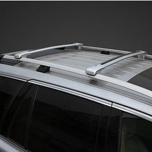 Lequer Cross Bars Crossbars Fits for Mercedes Benz X166 GLS 2016 2017 2018 2019 2020 Baggage Carrier Luggage Roof Rack Rail Lockable Adjustable Silver