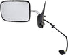 Dorman 955-248 Driver Side Power Door Mirror - Folding for Select Dodge Models, Chrome