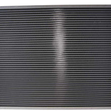 AutoShack RK1717 24.1in. Complete Radiator Replacement for 2009-2017 Chrysler 300 Dodge Charger 2009-2018 Challenger 2.7L 3.5L 3.6L 5.7L 6.1L
