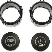Dorman 76873 Radio Knob Assortment, 4 Piece