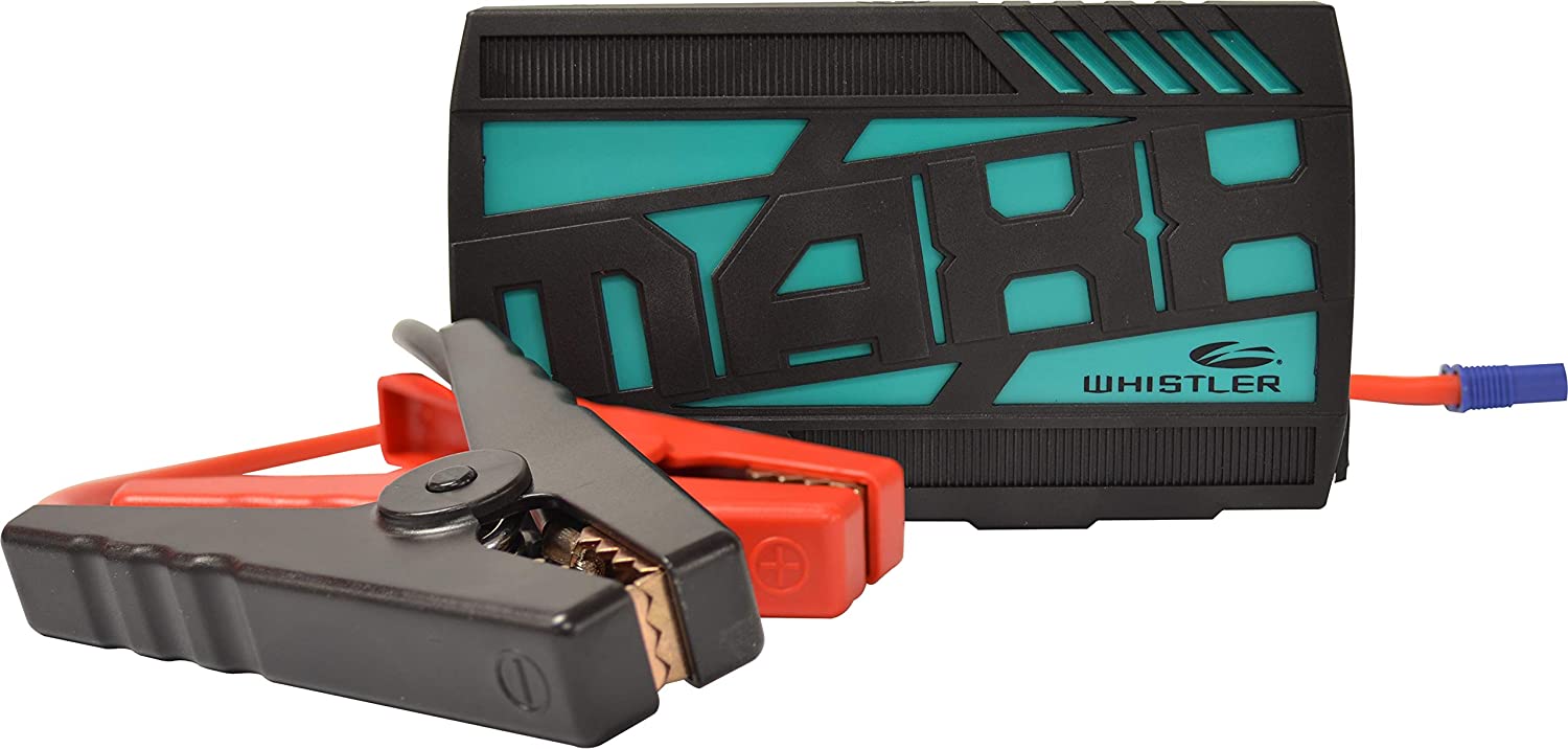 Whistler WJS-6000 MAXX Portable Lithium Jump Starter: 400 Starting Amps / 800 Peak Amps