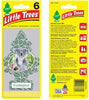 LITTLE TREES Car Air Freshener | Hanging Tree Provides Long Lasting Scent for Auto or Home | Eucalyptus, 6-Packs (4 count)