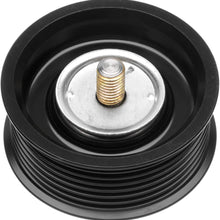 ACDelco 36305 Professional Flanged Idler Pulley with Bolt, 2 Dust Shields, and 10 mm Bushing