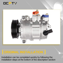 OCPTY CO 11237C Air Conditioner Compressor for Volkswagen GTI Passat Jetta For Audi For A3