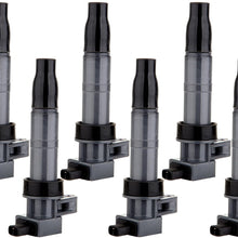 ROADFAR Pack of 6 Ignition Coils Fit for Kia Hyundai Sonata 2006-2013 Equivalent with OE: UF546 C1544