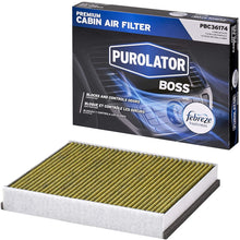 Purolator PBC36174 PurolatorBOSS Premium Cabin Air Filter with Febreze Freshness