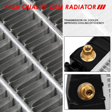 1885 OE Style Aluminum Core Cooling Radiator Replacement for Chevy Corvette 5.7L AT 97-04
