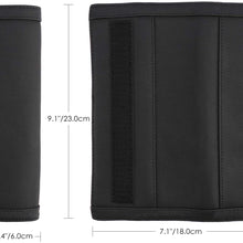 SEG Direct Black Seat Belt Pads Pack of 2