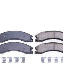 Power Stop 17-1565A, Z17 Rear Ceramic Brake Pads with Hardware