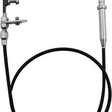 CHEVY/GM TURBO TH-350 TRANSMISSION KICKDOWN CABLE KIT - BLACK