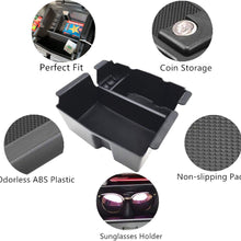 EVTIME for 2018 2019 Jeep Wrangler JL and JLU Accessories Center Console Organizer Tray Also for 2020 Jeep Gladiator JT Truck