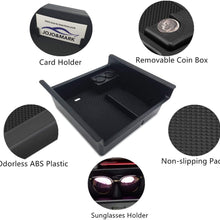 JOJOMARK for 2019 Toyota 4 Runner Accessories Center Console Organizer Tray Armrest Box Secondary Storage Fit 2020 2019 2018 2017 2016 2015 2014 2013 2012 2011 2010 4Runner