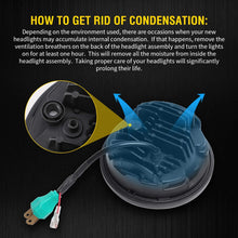 2019 New Brightest DOT Approved 80W Osram Chips 5-3/4" 5.75" Round LED Projection Headlight for Harley Motorcycles Black