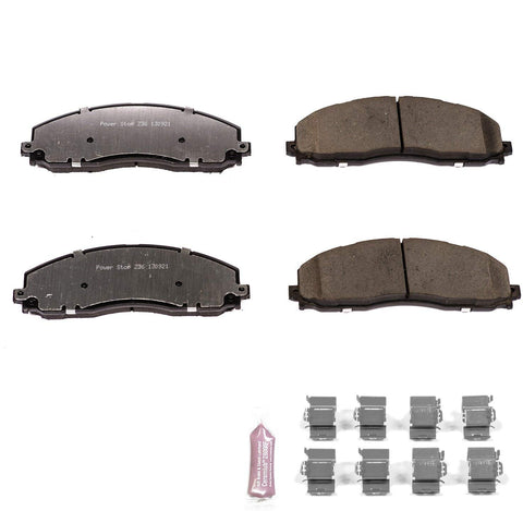 Power Stop Z36-1680, Z36 Truck & Tow Carbon-Fiber Ceramic Front Brake Pads