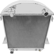 Champion Cooling, 3 Row All Aluminum Radiator for Model T W-Ford Config, CC1007