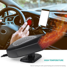 Aramox Car Defroster,12V 150W Portable Car Fast Heating Windshield Defroster Demister 2 in 1 Heating Cooling Fan