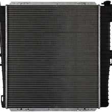 ASL CU1824 2 Row AT Automatic Automotive Radiator Assembly Complete Replacement Compatible with 1996-1999 Explorer 5.0L 1997-1999 Mountaineer 5.0L