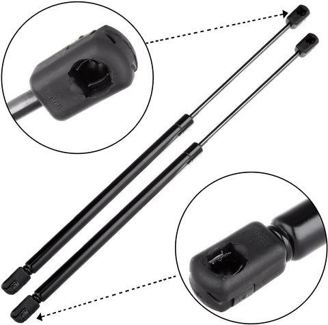 ECCPP Rear Window Glass Lift Supports Struts Gas Springs Shocks for 2002-2007 Jeep Liberty 4365 Strut Set of 2