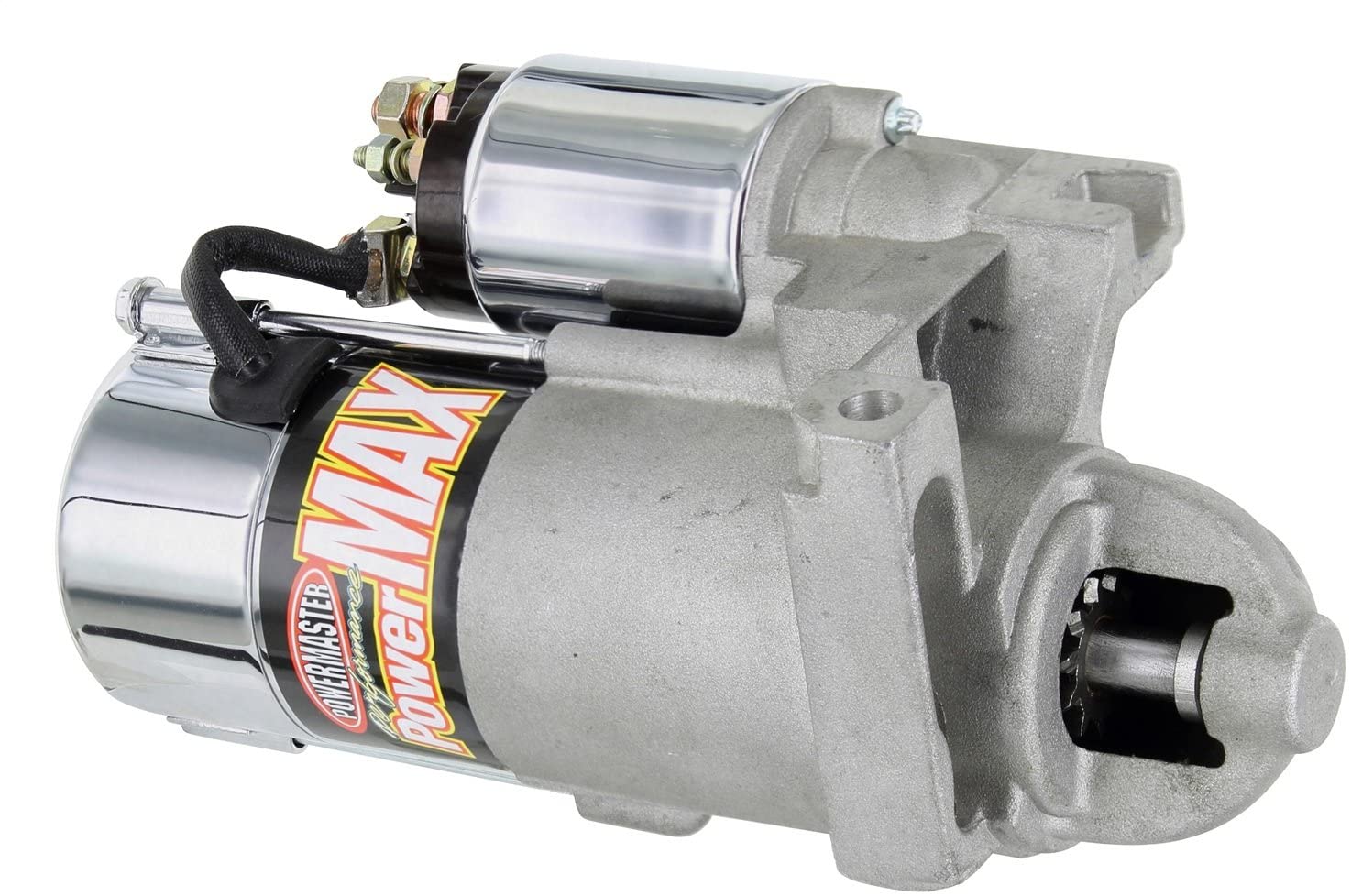 Powermaster 19202 Chrome Alternator (PG260 with Nat DE Buick, Cady, Pont LT-1 & Chevy 153T Flywheel)