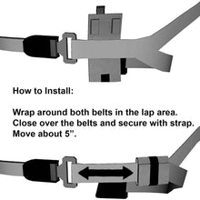 Safety Belt Comfort Seatbelt Adjuster – Safety Tested Seat Belt Adjuster for Adults and Short People, Protects from Cutting Your Neck or Rubbing Your Chest, Universal Fit