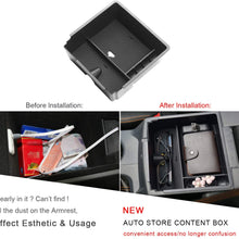 Customized for 2019 2020 Ford Ranger Car Center Console Armrest Box Glove Secondary Storage Console Organizer Insert Tray with Coin and Glass Holder