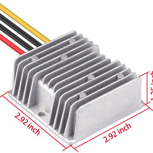 Cllena Waterproof DC/DC 12V to 24V Boost Converter 5A 120W Step Up Voltage Regulator Module Car Power Supply Voltage Transformer (Input 10V-16V)