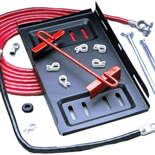 Taylor Cable 48010 Red Single Trunk Mount Battery Relocator Kit
