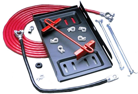 Taylor Cable 48010 Red Single Trunk Mount Battery Relocator Kit
