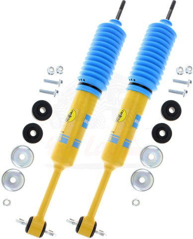 Bilstein B6 4600 Series 2 Front Shocks Kit for 98-'11 Ford Ranger 4WD Ride Monotube replacement Gas Charged Shock absorbers part number 24-188241
