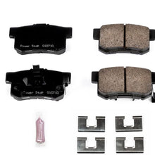 Power Stop Z23-1086, Z23 Evolution Sport Carbon-Fiber Ceramic Rear Brake Pads