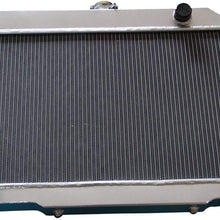 Blitech All aluminum Radiator Compatible with 1972-1983 CJ5 1973-75 CJ6 1976-86 CJ7 24" Wide Core