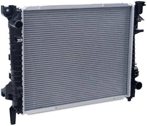 New Compatible For Dodge Ram 1500 2500 3500 .7L V8 Pickup Truck 2004-2009 Replacement 2813 Aluminum Cooling Radiator