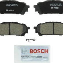 Bosch BC1004 QuietCast Premium Ceramic Disc Brake Pad Set For Saab: 2005-2006 9-2X; Subaru: 2004-2008 Forester, 2003-2007 Impreza; Rear