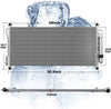 AC Condenser Compatible with 2004-2008 Nissan Maxima & 2002-2006 Nissan Altima, with Dryer.
