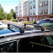 KPGDG Lockable Crossbars Fit for All New Buick Enclave 2018 2019 2020 Baggage Roof Rack Rail Cross Bar - Black