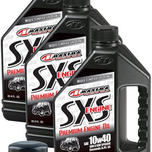 MaximaHiflofiltro SXSPEOCK005 SXS Premium Side x Side Engine Oil Change Kit for Yamaha Rhino 700, 3 L