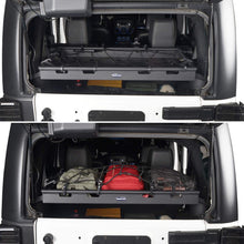 Hooke Road Wrangler Interior Cargo Basket Rack Security Luggage Carrier Compatible with Jeep Wrangler JK Unlimited 4-Door 2011-2018