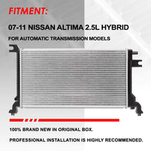 13304 OE Style Aluminum Core Cooling Radiator Replacement for Nissan Altima 2.5L Hybrid AT 07-11