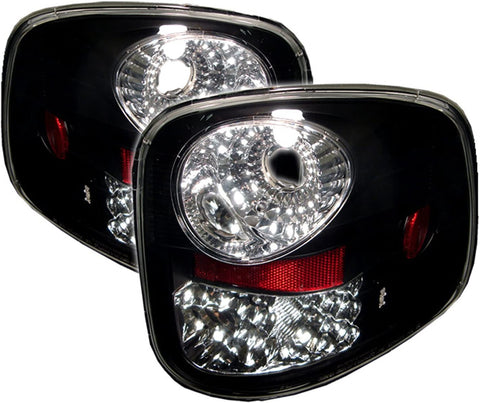 Spyder Ford F150 Flareside 97-03 LED Tail Lights - Black